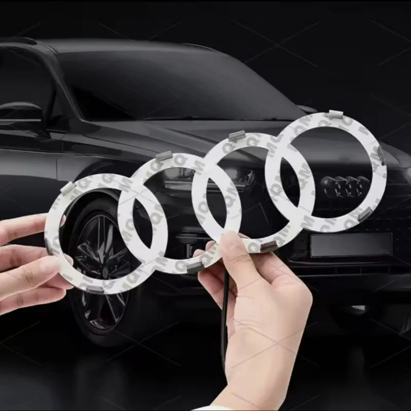 Illuminated Front Grille Ring Emblem for Audi Models