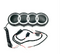 Dynamic Audi Front Grille Ring Emblem — LED Sweep Animation (Plug-and-Play)