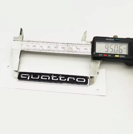 Audi Quattro Grille and Trunk Emblems