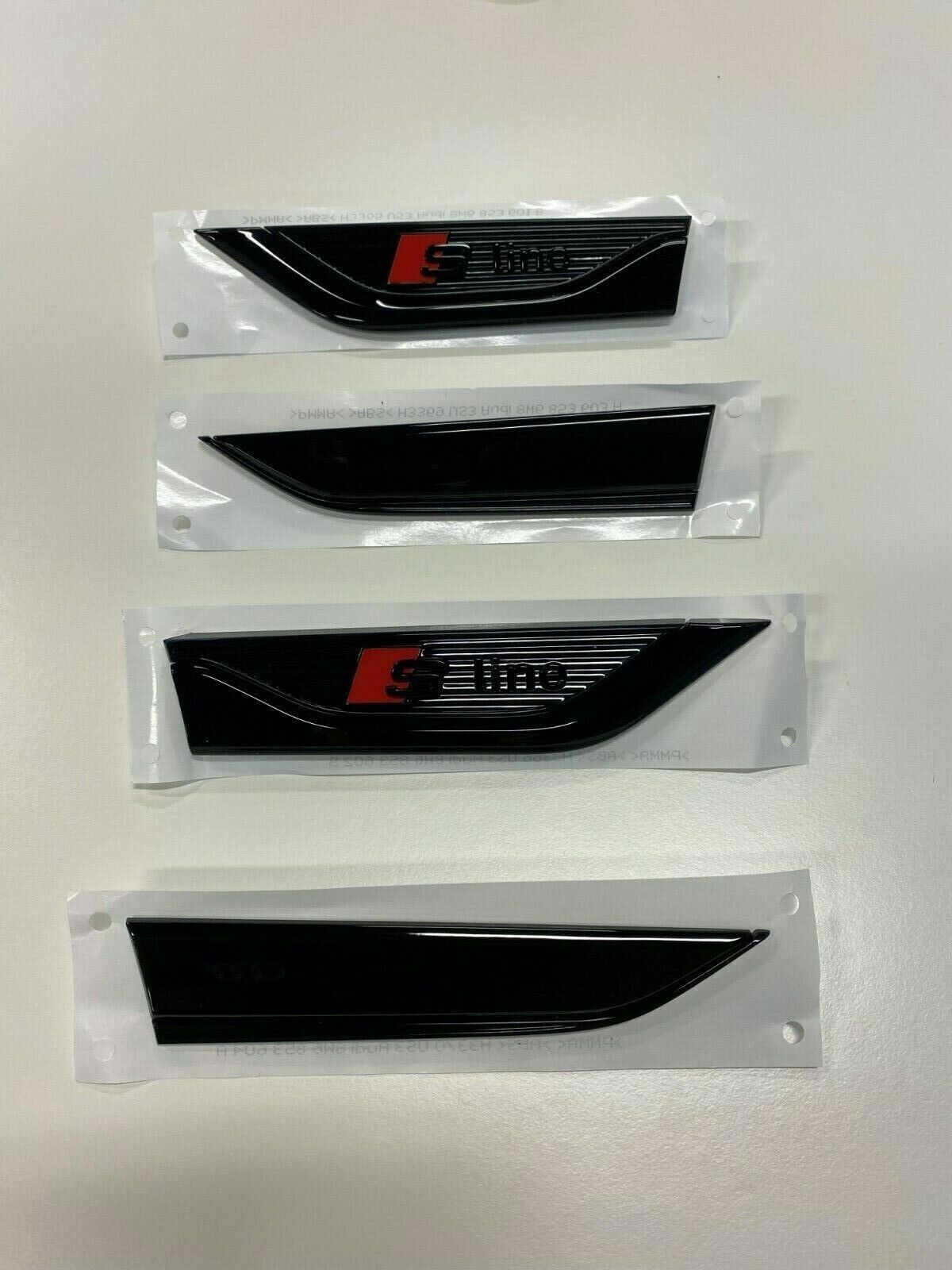 Black Optics Wing/Door Badge Emblems for 2017+ S5/RS5