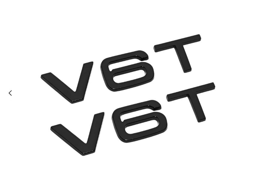 Black Optics Emblem Sets for Audi Models