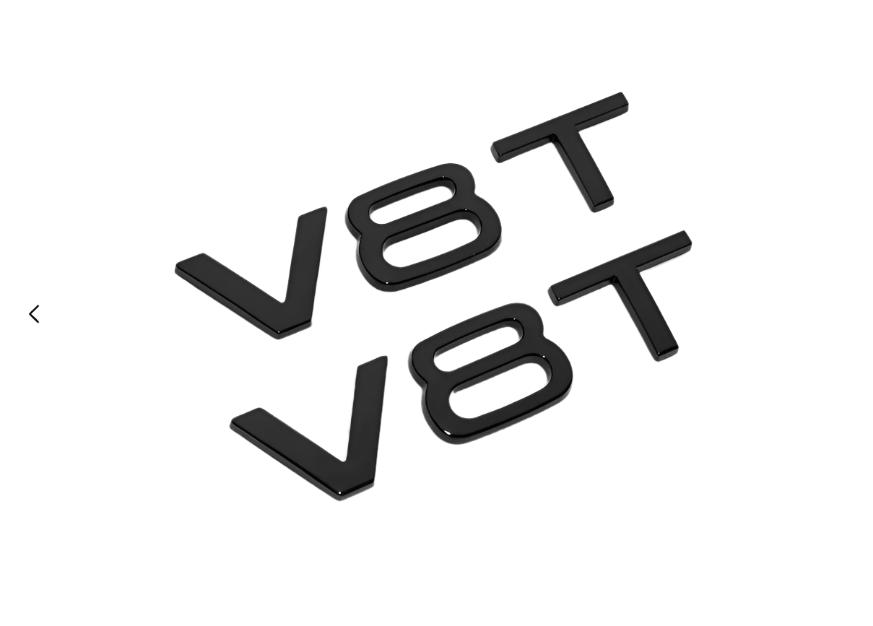 Black Optics Emblem Sets for Audi Models