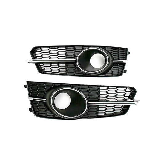 2016-2018 Audi A6 / S6 S-line Fog Grille Covers with ACC