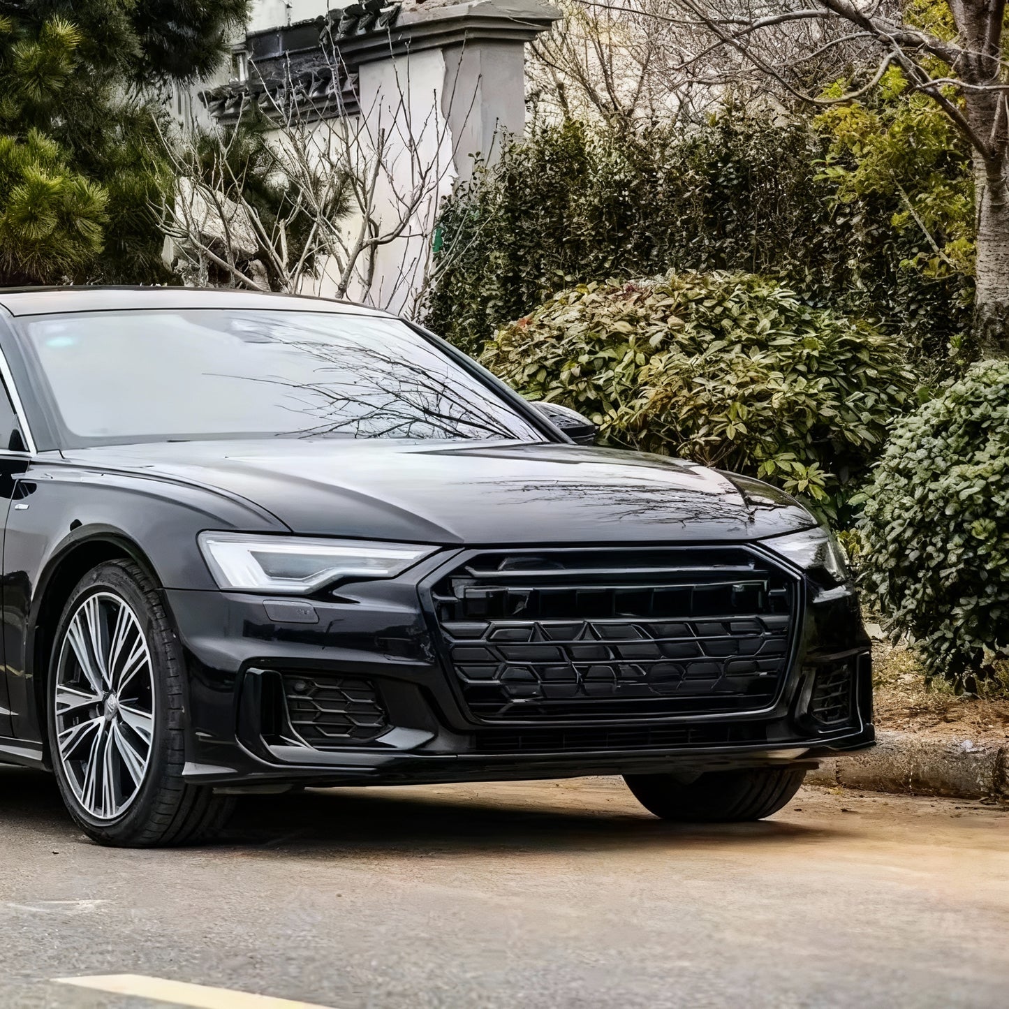 2019-2025 Audi A6 / S6 S-line Fog Grille Covers