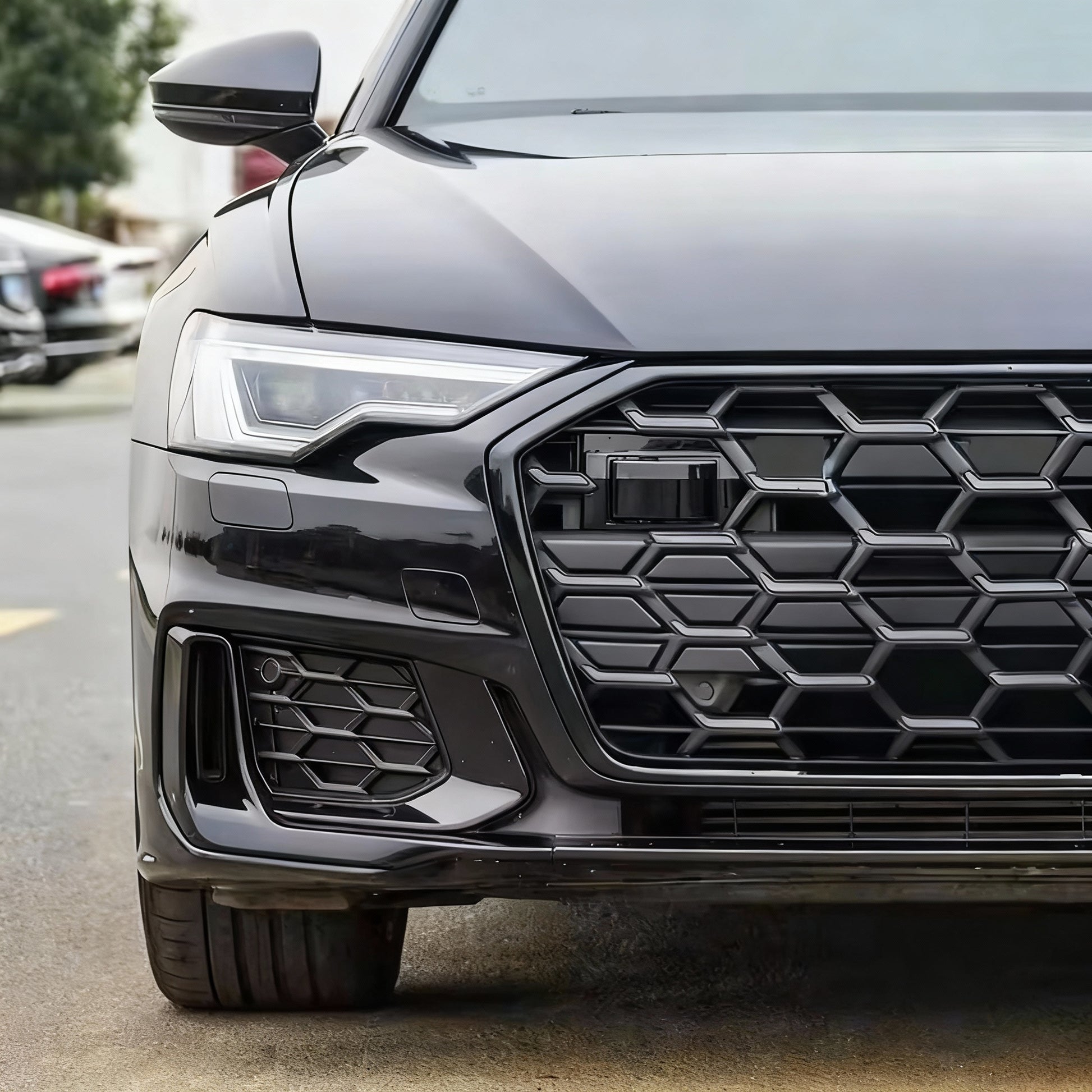 2019-2025 Audi A6 / S6 S-line Fog Grille Covers