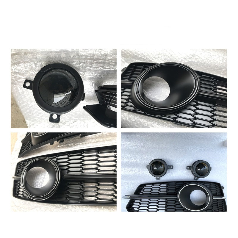 2012-2015 Audi A6 / S6 S-line Fog Grille Covers