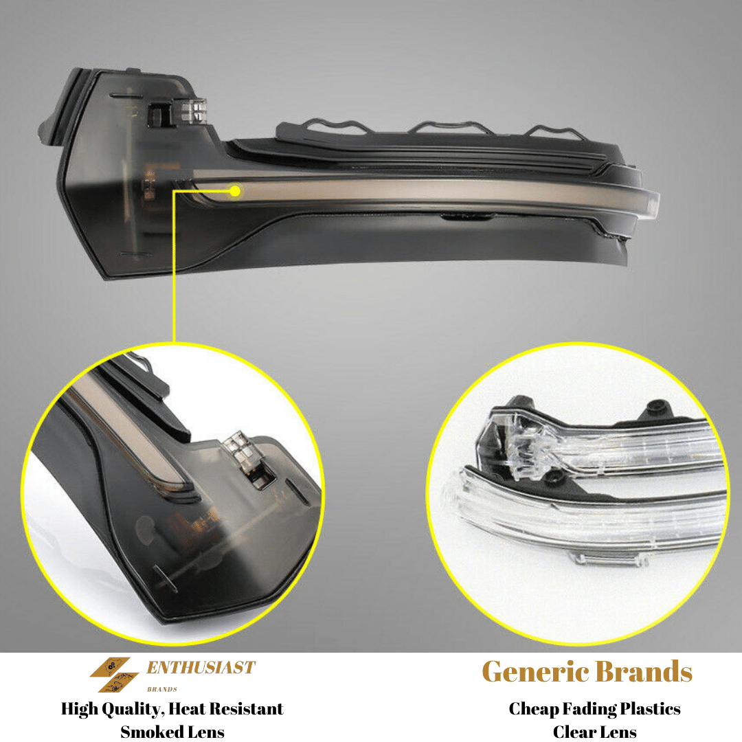 Dynamic LED Sequential Mirror Turn Signals for Audi Models