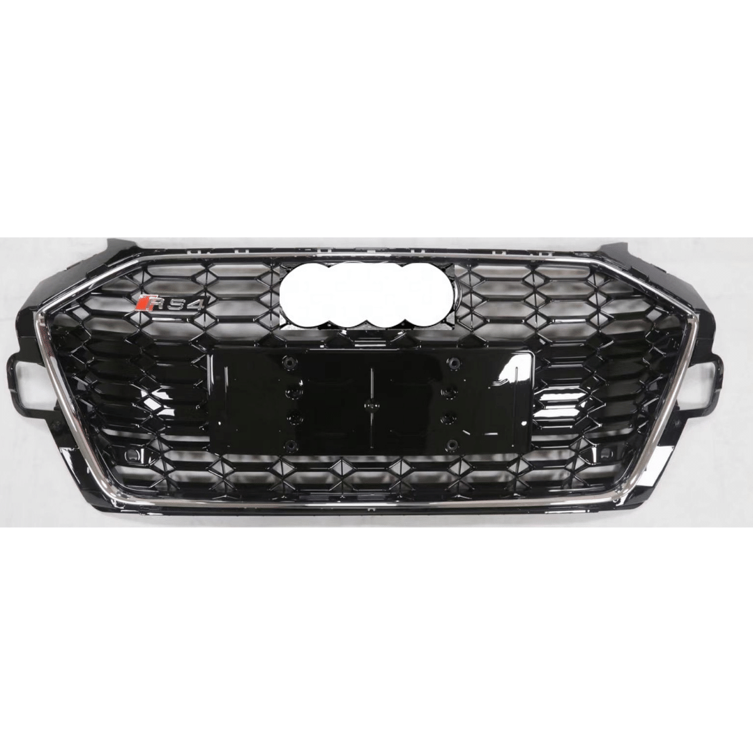 RS Honeycomb Front Grille for 2020-2024 Audi A4/S4 B9.5 Models