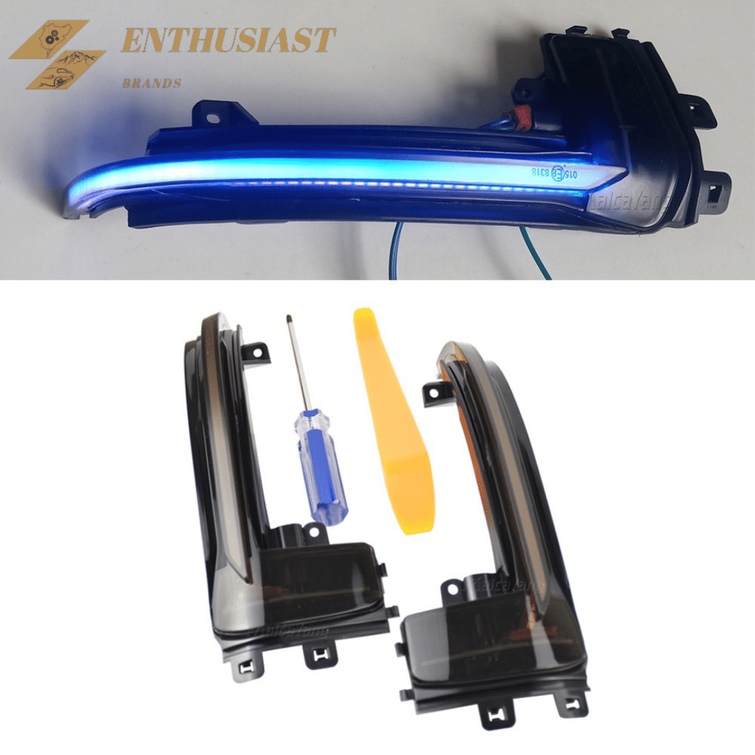 Dynamic LED Sequential Mirror Turn Signals for Audi Models