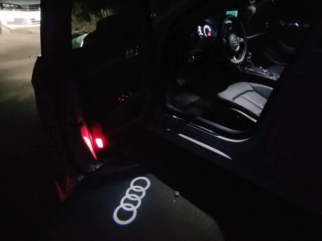 Audi LED Door Projector Puddle Lights 2 Piece Set - Enthusiast Brands