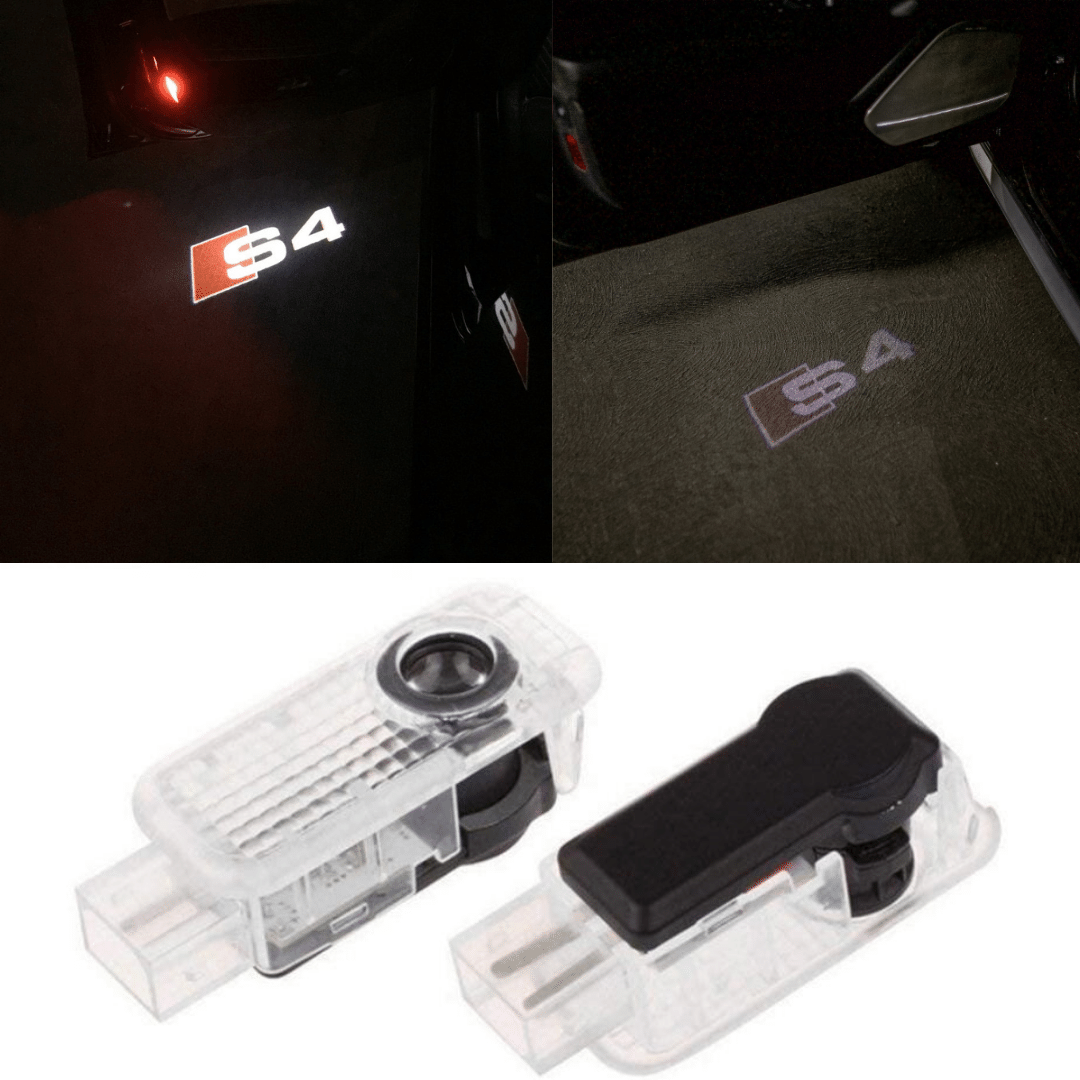 Audi LED Door Projector Puddle Lights 2 Piece Set