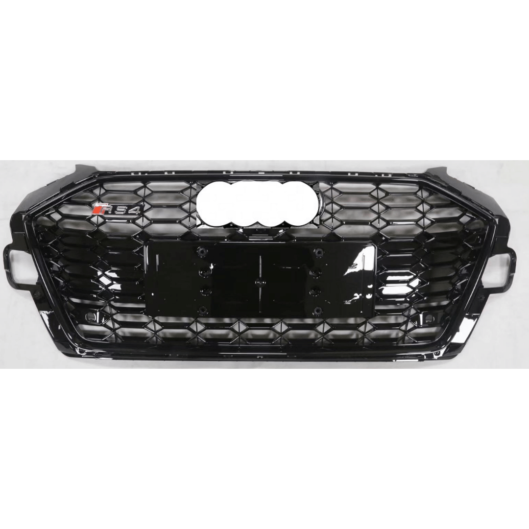 RS Honeycomb Front Grille for 2020+ Audi A4/S4/RS4 B9.5 Models