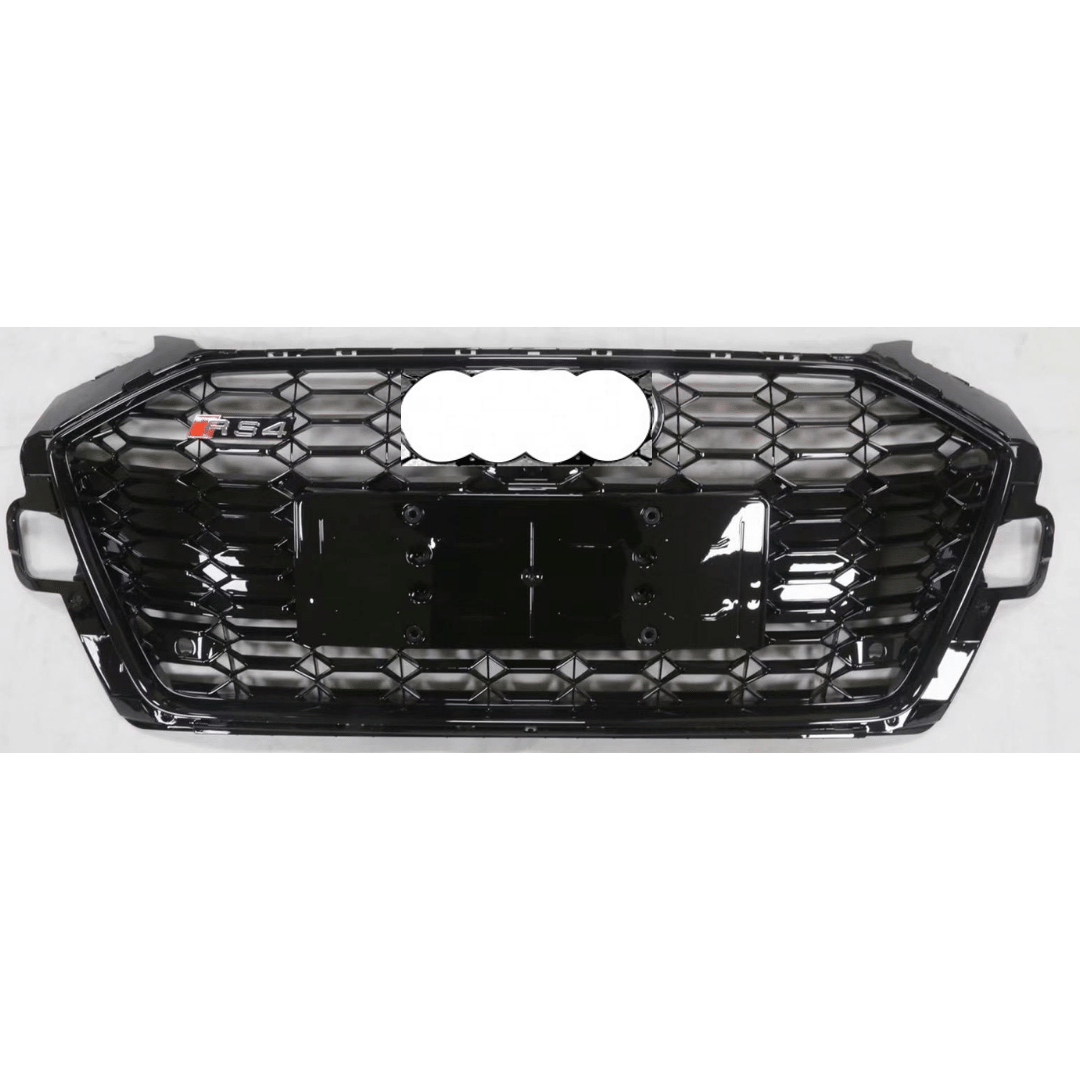RS Honeycomb Front Grille for 2020-2024 Audi A4/S4 B9.5 Models