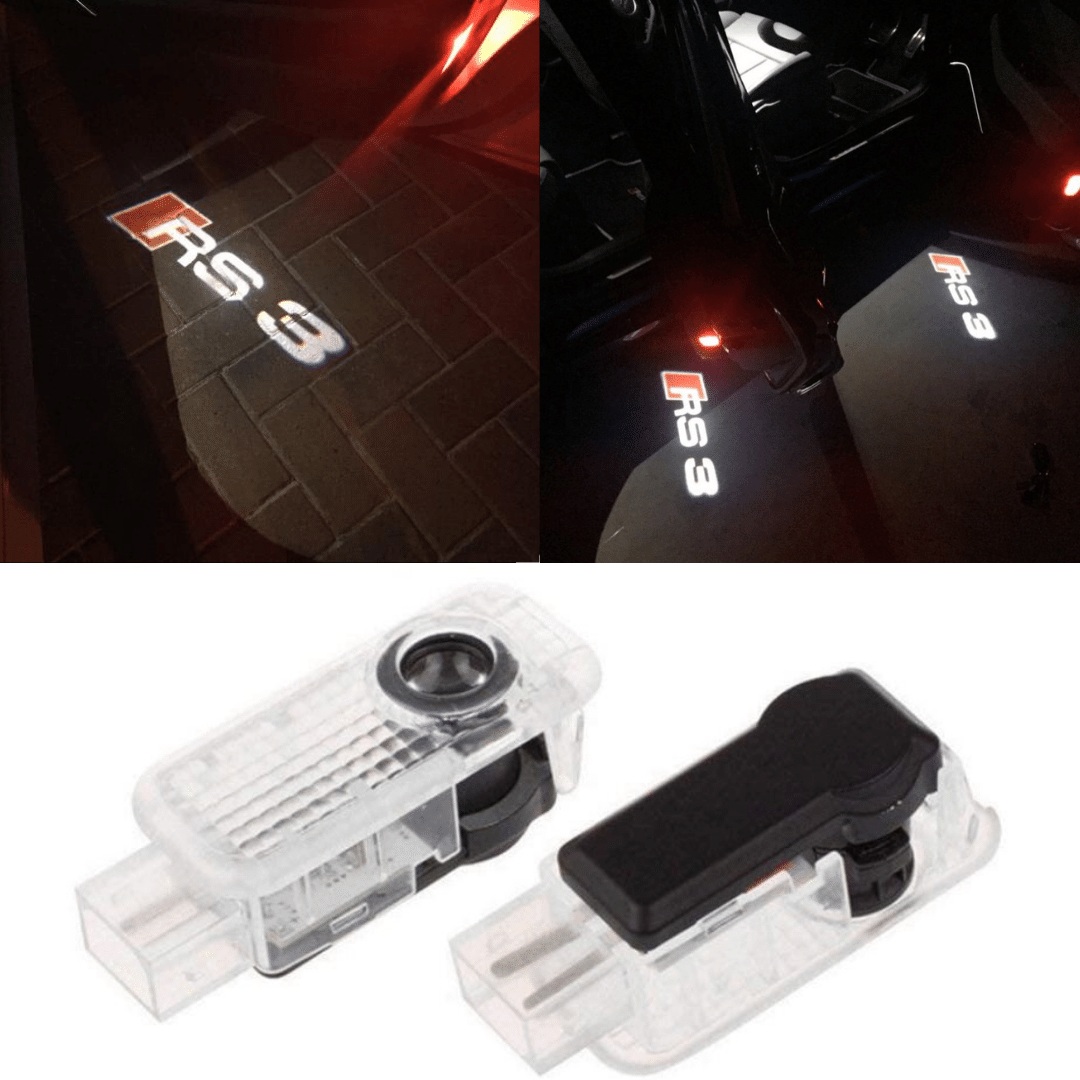 Audi LED Door Projector Puddle Lights 2 Piece Set