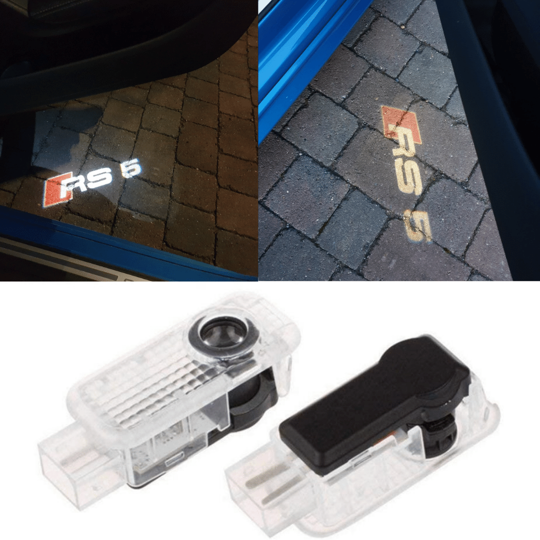 Audi LED Door Projector Puddle Lights 2 Piece Set