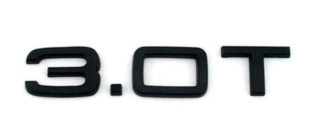 Black Optics Emblem Sets for Audi Models