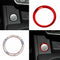 Aluminum Keyless Engine Push Start Button Trim For Audi models
