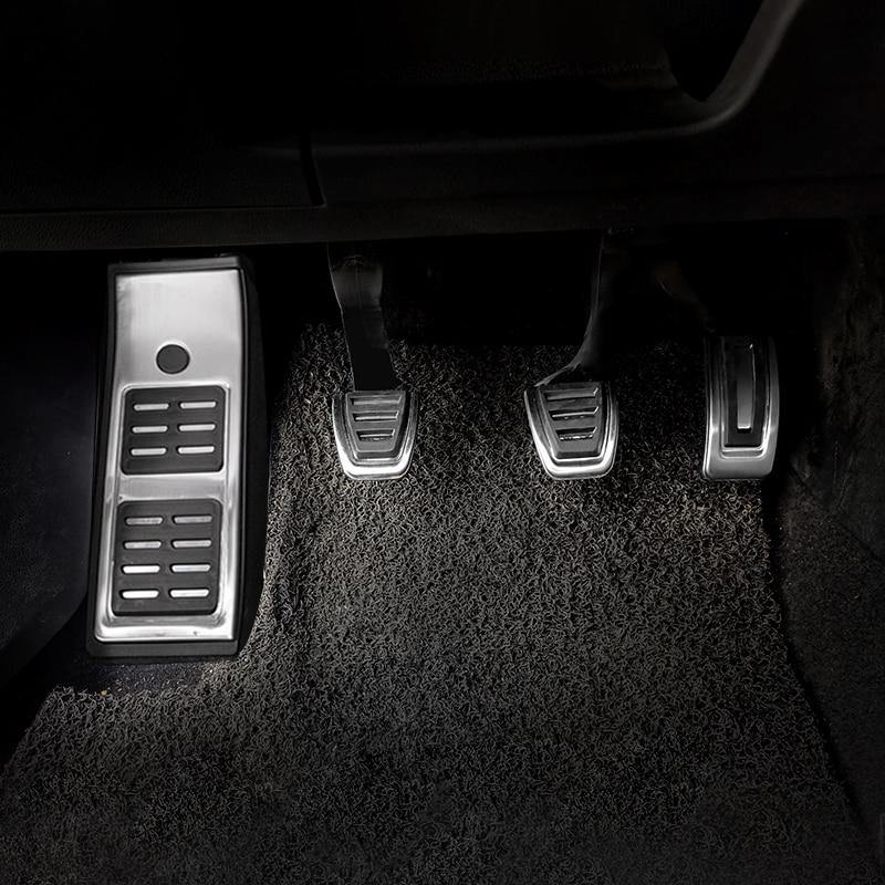 Stainless Steel Audi Sport Foot Pedals for Audi B9 Models - Enthusiast Brands