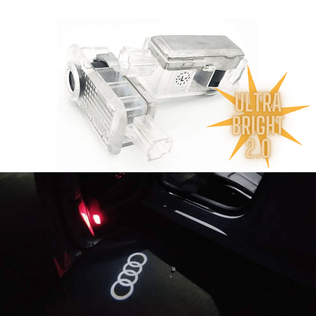 Audi LED Door Projector Puddle Lights 2 Piece Set