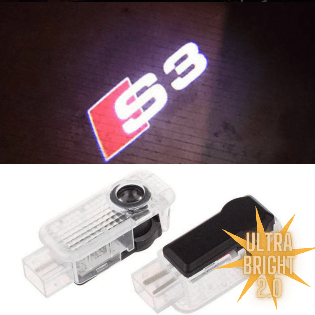 Audi LED Door Projector Puddle Lights 2 Piece Set