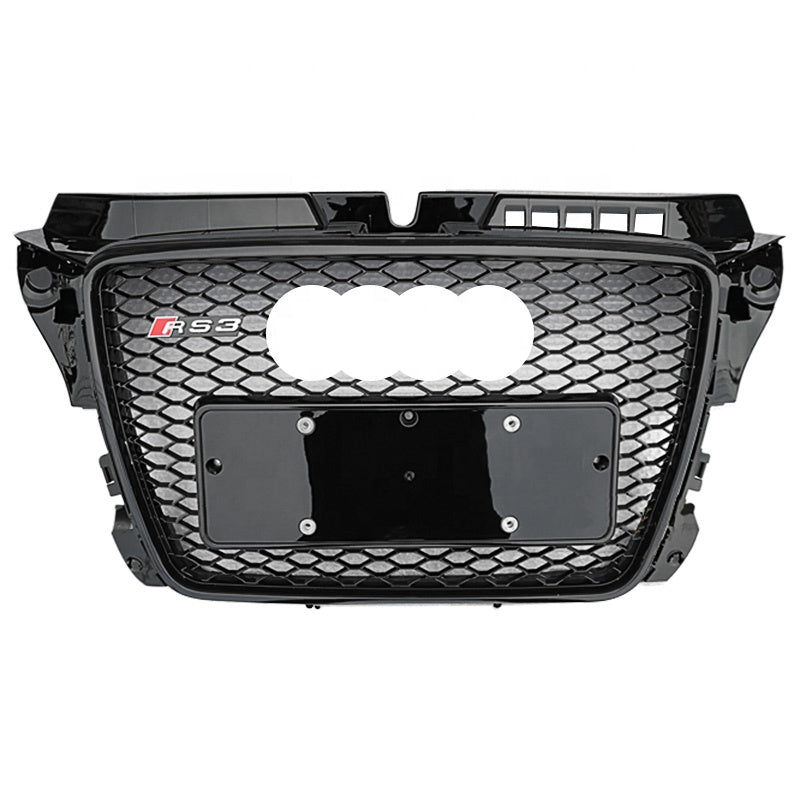 RS Honeycomb Front Grille for 2008-2012 Audi A3/S3 8P Models