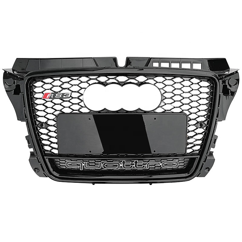 RS Honeycomb Front Grille for 2008-2012 Audi A3/S3/RS3 8P Models