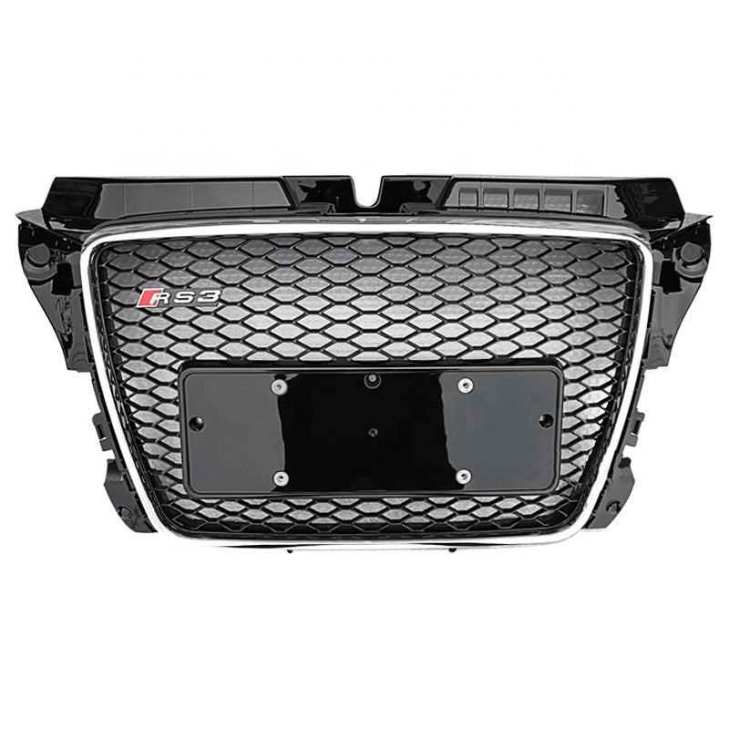 RS Honeycomb Front Grille for 2008-2012 Audi A3/S3 8P Models