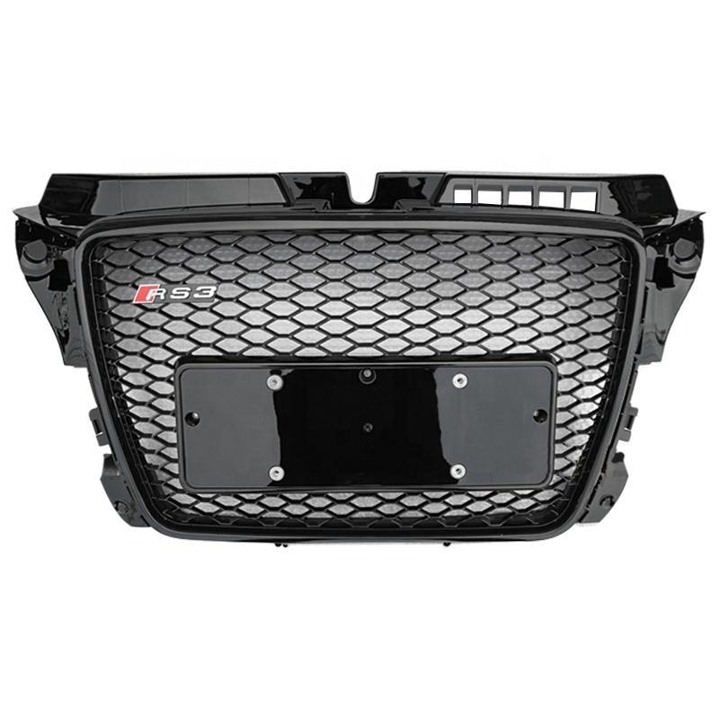 RS Honeycomb Front Grille for 2008-2012 Audi A3/S3/RS3 8P Models - Enthusiast Brands