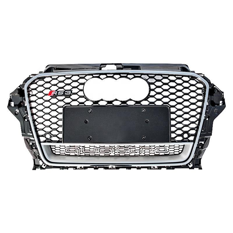RS Honeycomb Front Grille for 2013-2016 Audi A3/S3/RS3 8V Models - Enthusiast Brands