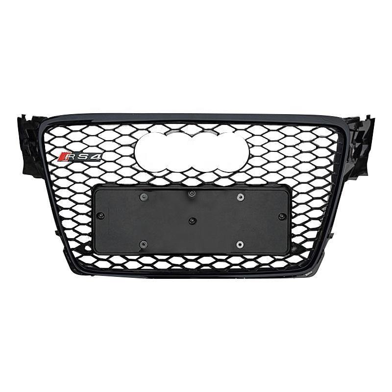 RS Honeycomb Front Grille for 2008-2012 Audi A4/S4/RS4 B8 Models - Enthusiast Brands