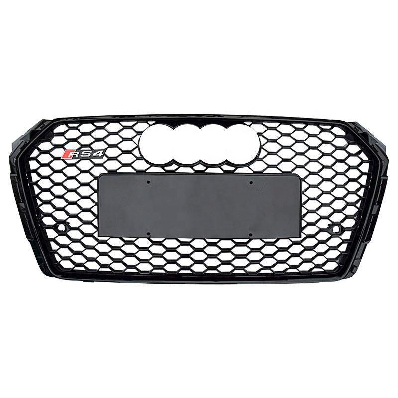 RS Honeycomb Front Grille for 2017-2019 Audi A4/S4/RS4 B9 Models - Enthusiast Brands