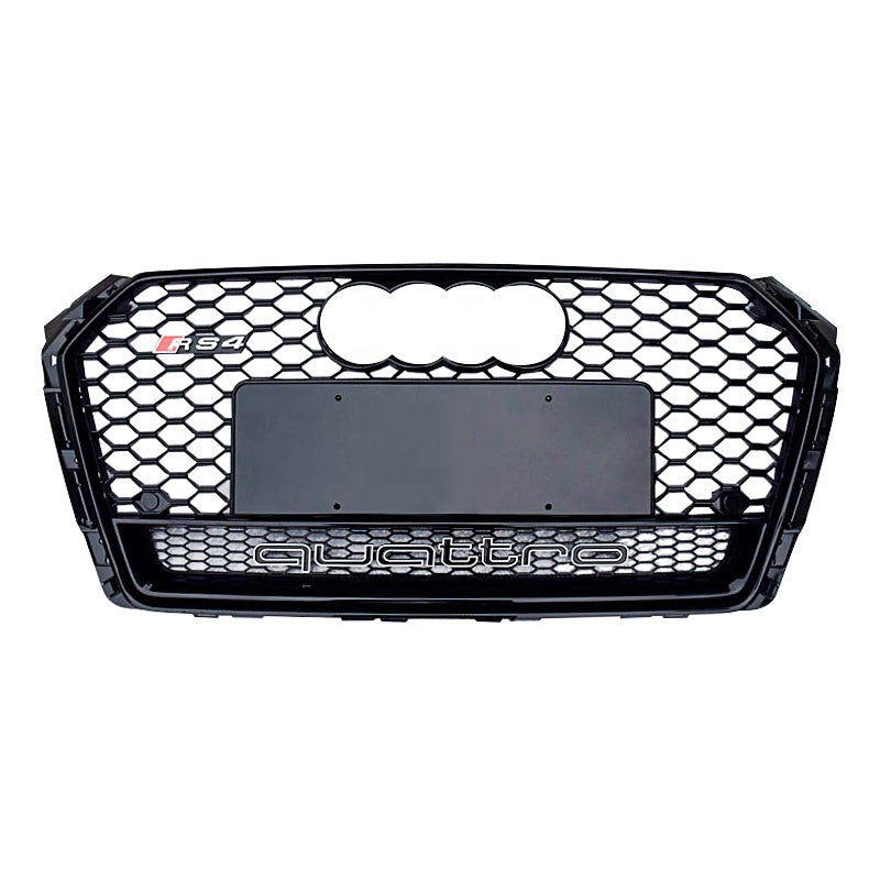 RS Honeycomb Front Grille for 2017-2019 Audi A4/S4 B9 Models