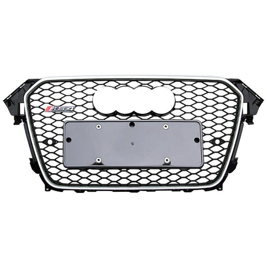 RS Honeycomb Front Grille for 2013-2016 Audi A4/S4/RS4 B8.5 Models - Enthusiast Brands