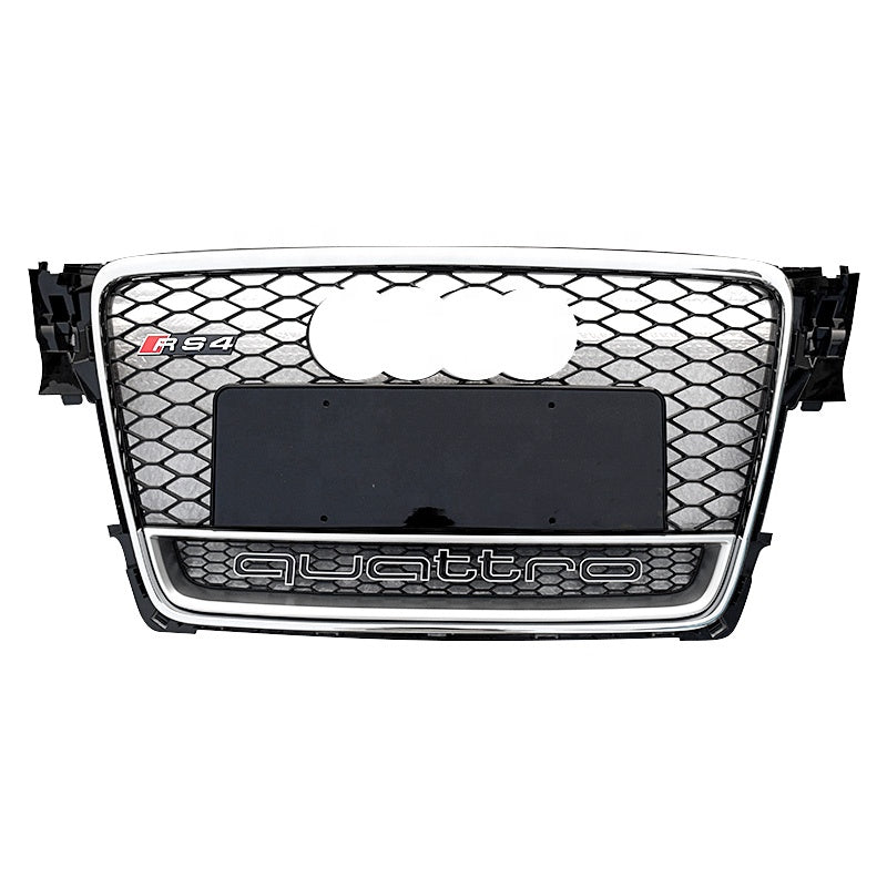 RS Honeycomb Front Grille for 2008-2012 Audi A4/S4/RS4 B8 Models