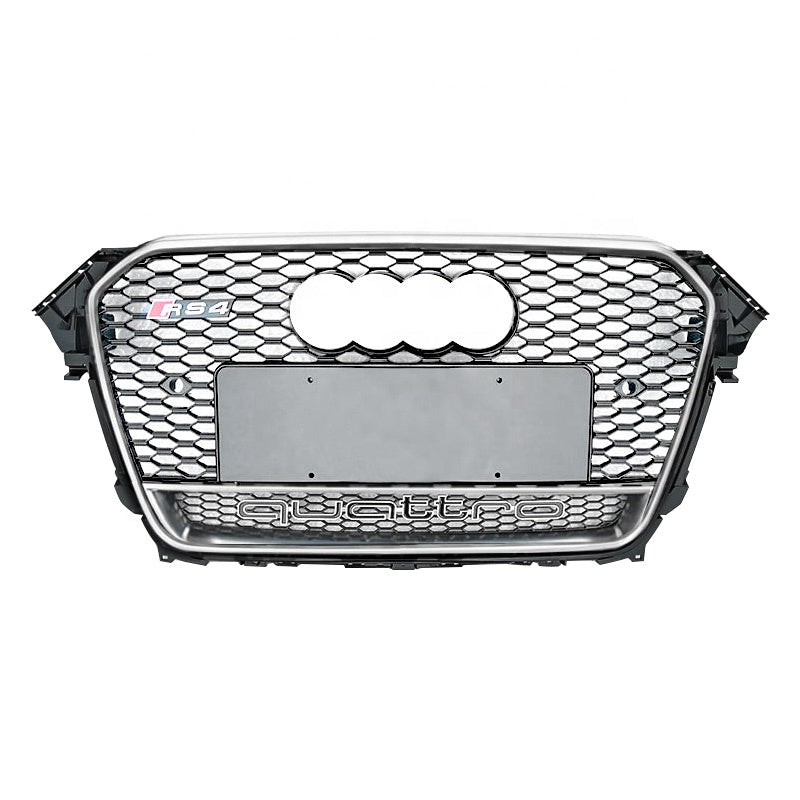 RS Honeycomb Front Grille for 2013-2016 Audi A4/S4/RS4 B8.5 Models