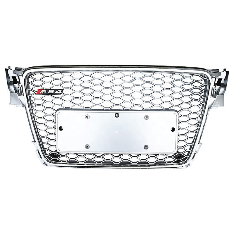 RS Honeycomb Front Grille for 2008-2012 Audi A4/S4/RS4 B8 Models