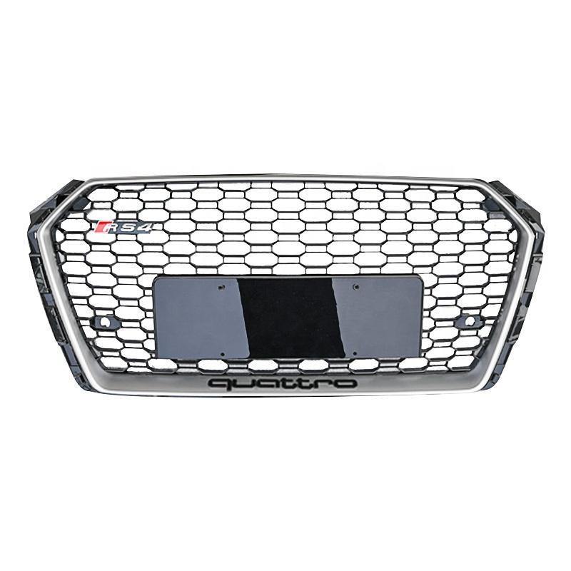 RS Honeycomb Front Grille for 2017-2019 Audi A4/S4/RS4 B9 Models - Enthusiast Brands