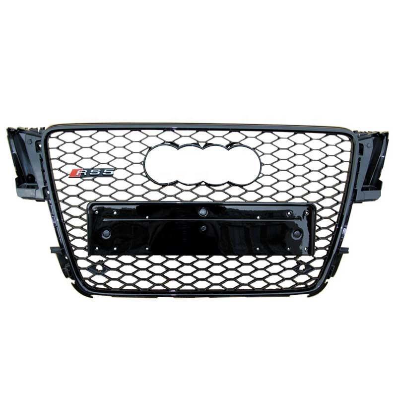 RS Honeycomb Front Grille for 2008-2012 Audi A5/S5/RS5 B8 Models - Enthusiast Brands