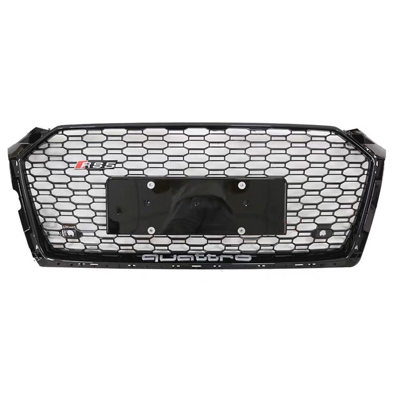 RS Honeycomb Front Grille for 2017-2019 Audi A5/S5 B9 Models