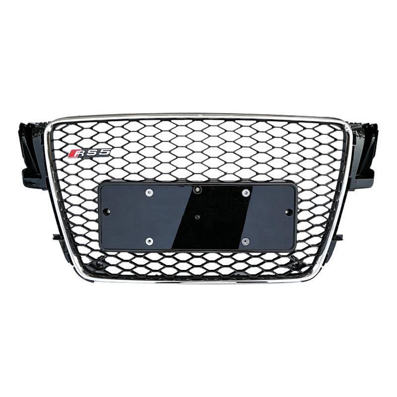 RS Honeycomb Front Grille for 2008-2012 Audi A5/S5/RS5 B8 Models - Enthusiast Brands