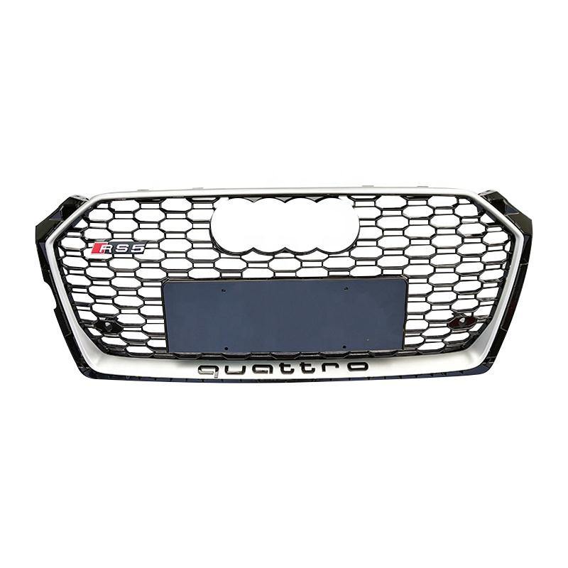 RS Honeycomb Front Grille for 2017-2019 Audi A5/S5/RS5 B9 Models - Enthusiast Brands
