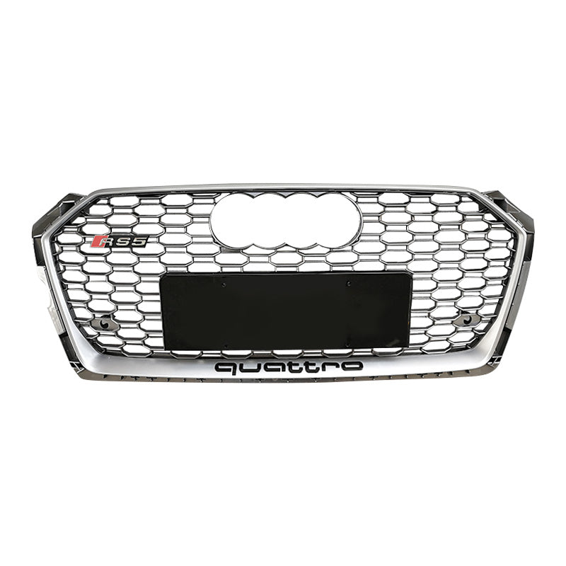 RS Honeycomb Front Grille for 2017-2019 Audi A5/S5 B9 Models