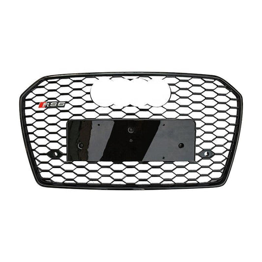 RS Honeycomb Front Grille for 2016-2018 Audi A6/S6 C7.5 Models - Enthusiast Brands