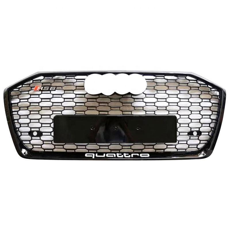 RS Honeycomb Front Grille for 2019+ Audi A6/S6 C8 Models - Enthusiast Brands