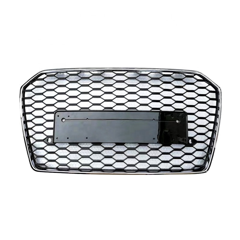 RS Honeycomb Front Grille for 2016-2018 Audi A6/S6 C7.5 Models