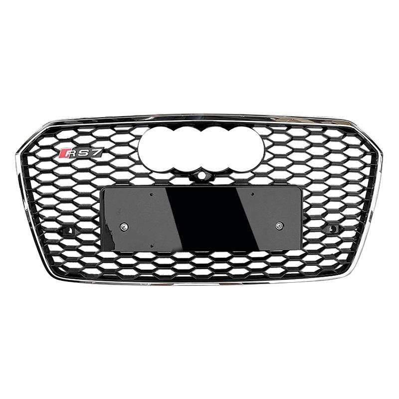RS Honeycomb Front Grille for 2016-2018 Audi A7/S7/RS7 C7.5 Models