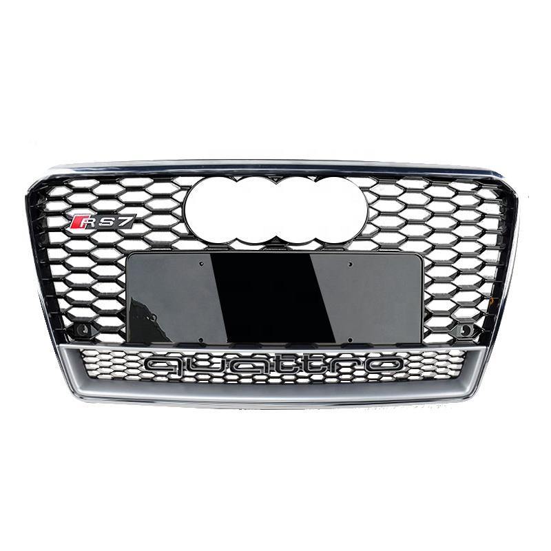 RS Honeycomb Front Grille for 2009-2015 Audi A7/S7/RS7 C7 Models - Enthusiast Brands