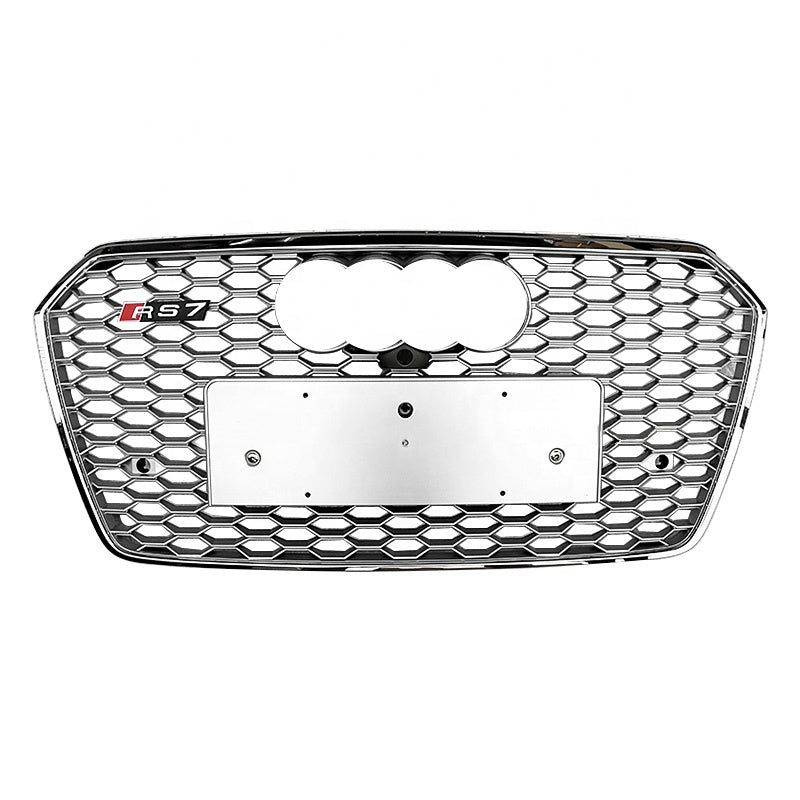 RS Honeycomb Front Grille for 2016-2018 Audi A7/S7/RS7 C7.5 Models