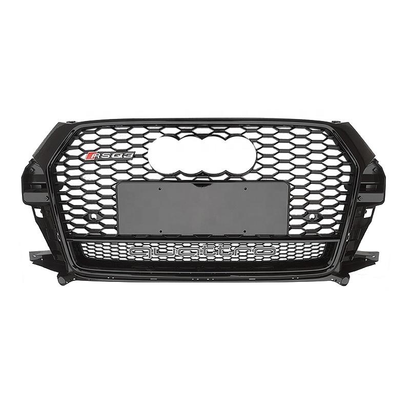 RS Honeycomb Front Grille for 2016 - 2018 Audi Q3/SQ3 8U.5 Models