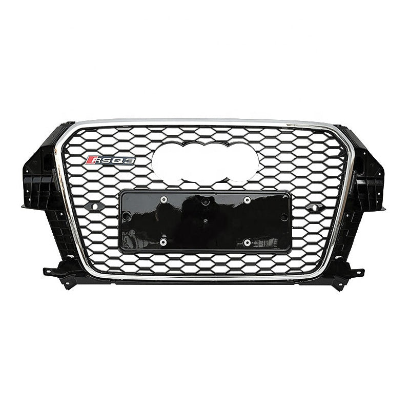 RS Honeycomb Front Grille for 2013-2015 Audi Q3/SQ3/RSQ3 8U Models
